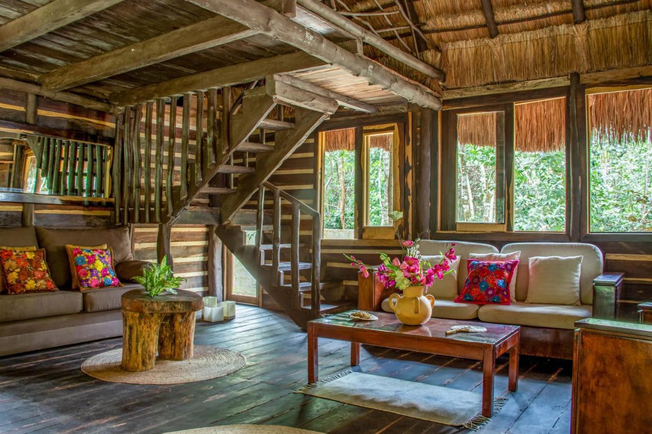 Madre Tierra Eco Habitat Guest House Puerto Morelos Eksteriør bilde