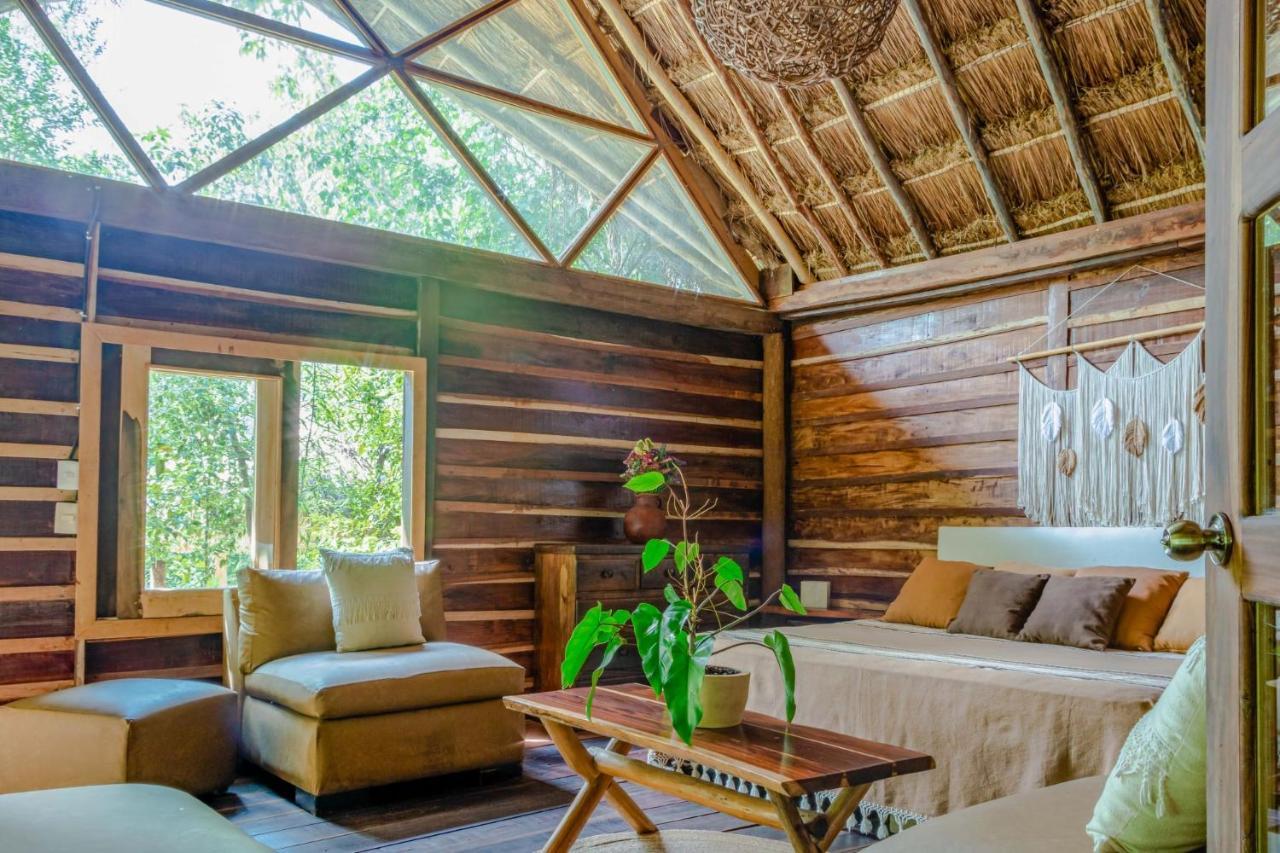 Madre Tierra Eco Habitat Guest House Puerto Morelos Eksteriør bilde