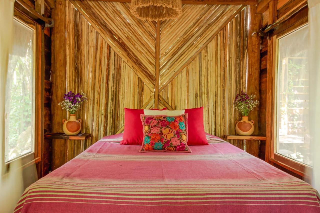Madre Tierra Eco Habitat Guest House Puerto Morelos Eksteriør bilde