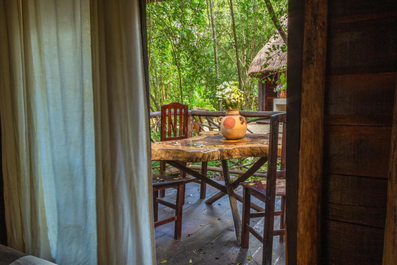 Madre Tierra Eco Habitat Guest House Puerto Morelos Eksteriør bilde