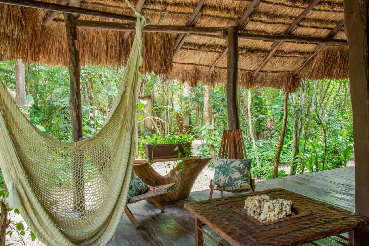 Madre Tierra Eco Habitat Guest House Puerto Morelos Eksteriør bilde