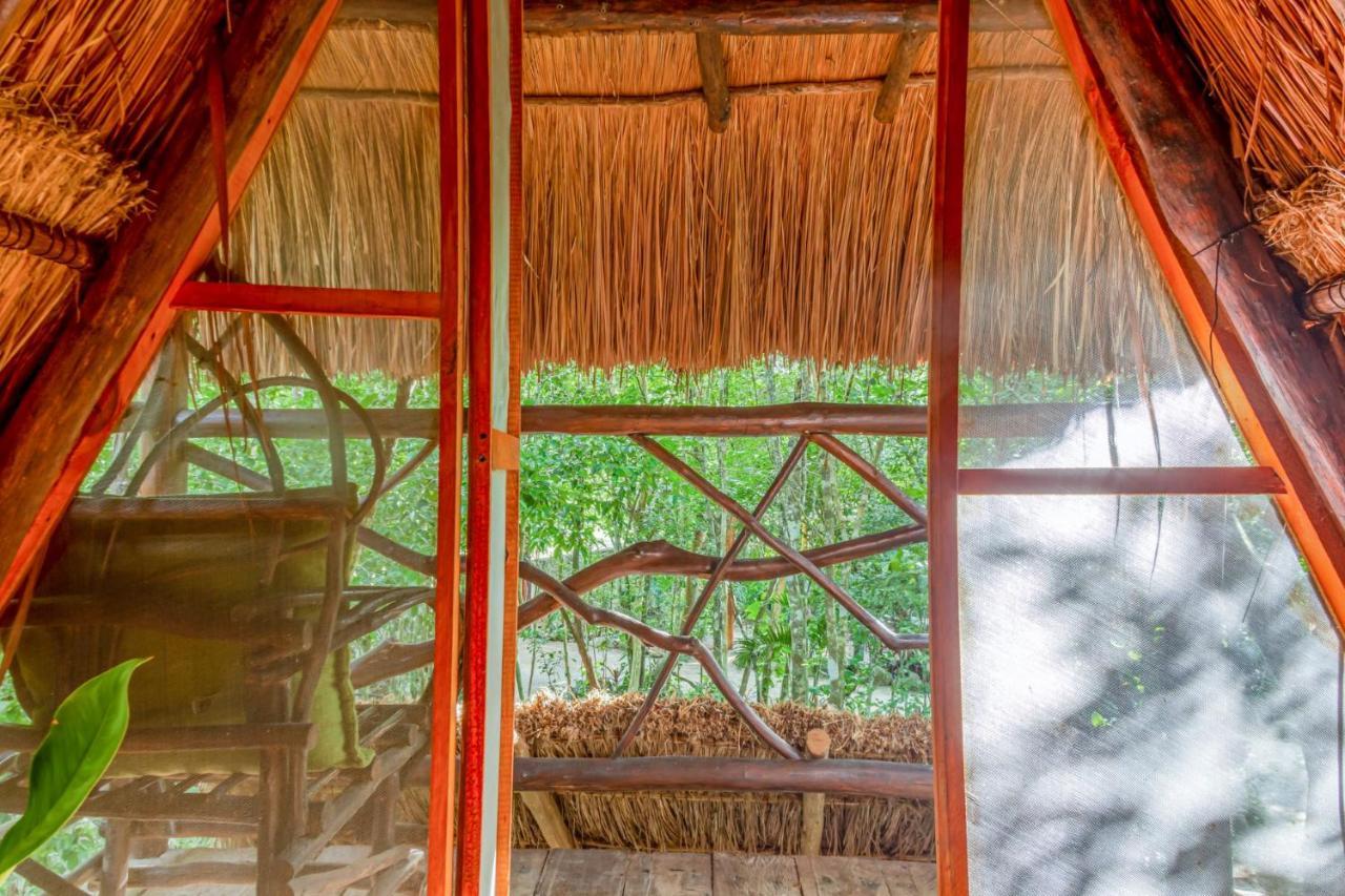 Madre Tierra Eco Habitat Guest House Puerto Morelos Eksteriør bilde