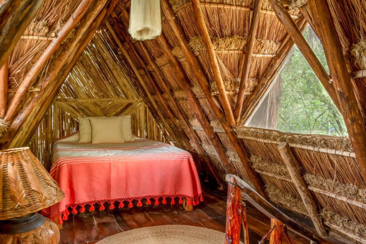 Madre Tierra Eco Habitat Guest House Puerto Morelos Eksteriør bilde