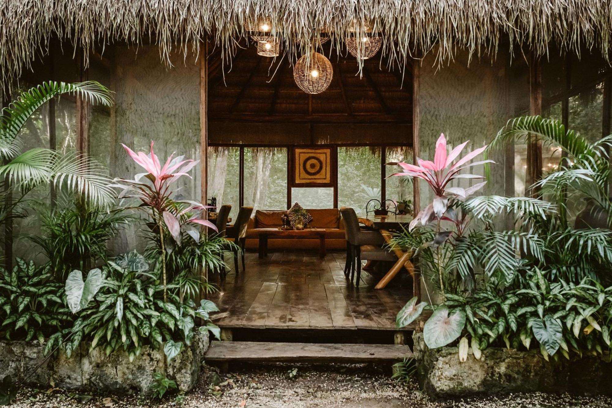 Madre Tierra Eco Habitat Guest House Puerto Morelos Eksteriør bilde