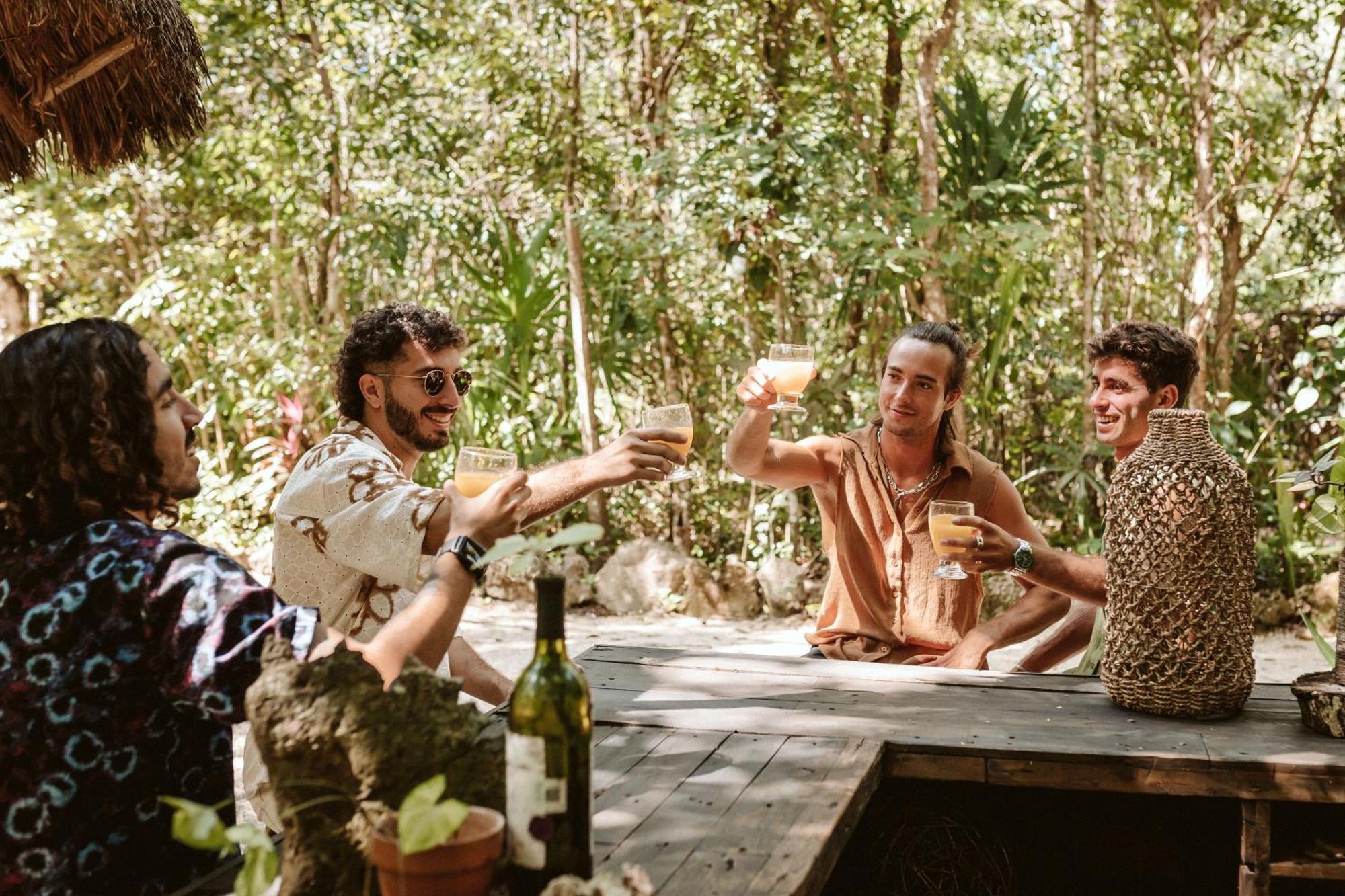 Madre Tierra Eco Habitat Guest House Puerto Morelos Eksteriør bilde