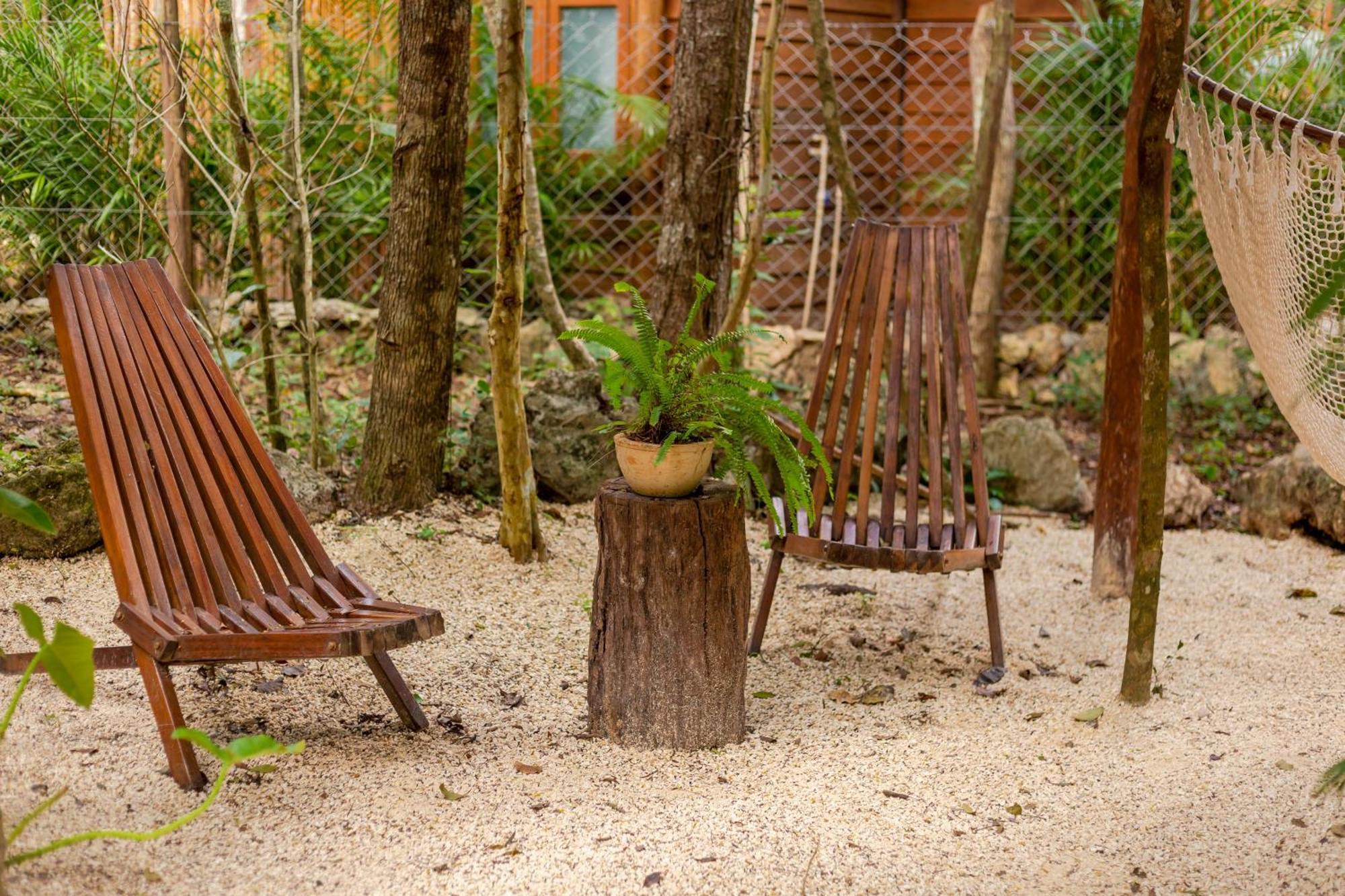 Madre Tierra Eco Habitat Guest House Puerto Morelos Eksteriør bilde