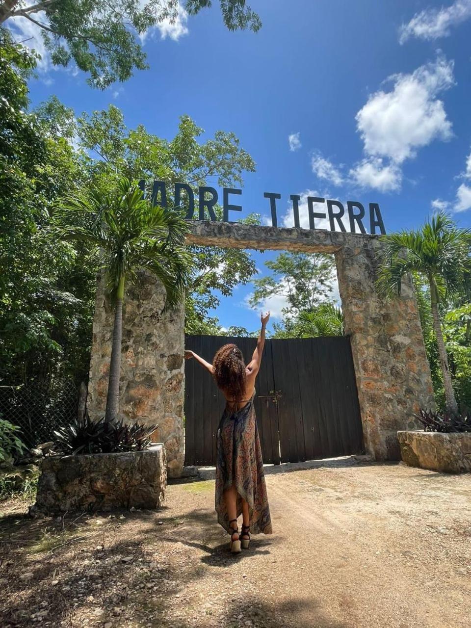 Madre Tierra Eco Habitat Guest House Puerto Morelos Eksteriør bilde