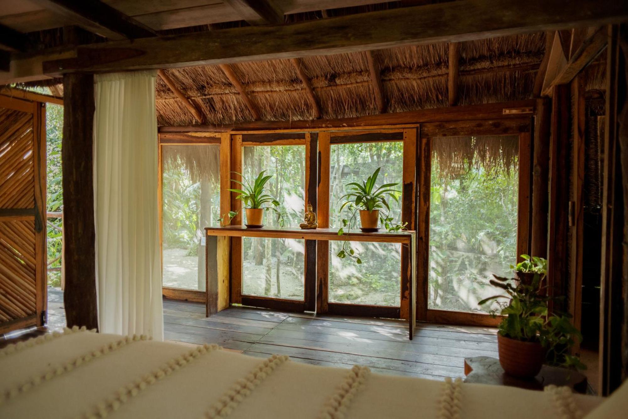 Madre Tierra Eco Habitat Guest House Puerto Morelos Eksteriør bilde