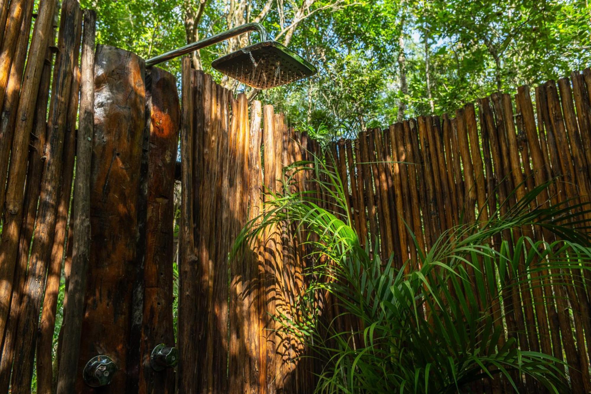 Madre Tierra Eco Habitat Guest House Puerto Morelos Eksteriør bilde